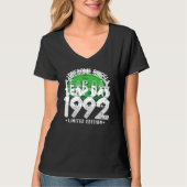 T-shirt Magnifique depuis 1992 Leap Année Jour Février 29  (Devant)
