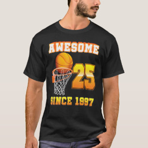 T-shirt Magnifique depuis 1997 Basketball 25e anniversaire