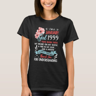 T-shirt Magnifique Depuis 1999 24e anniversaire Je suis Gi