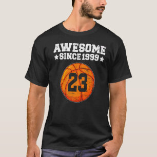 T-shirt Magnifique depuis 1999 Basketball 23e anniversaire