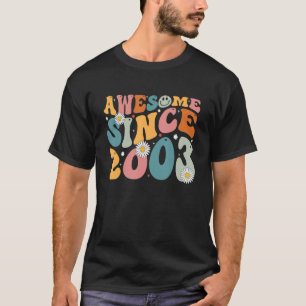 T-shirt Magnifique Depuis 2003 20e anniversaire Retro Né e