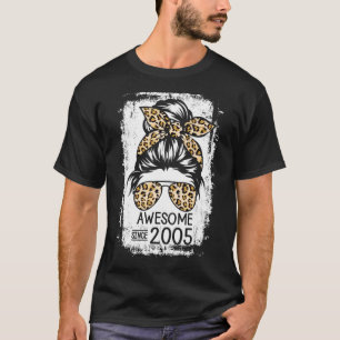 T-shirt Magnifique depuis 2005 Vintage 2005 17e anniversai