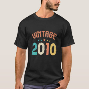 T-shirt Magnifique depuis 2010 12e anniversaire 12e année