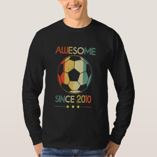 T-shirt Magnifique depuis 2010 13e anniversaire 13 ans cha
