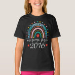 T-shirt Magnifique depuis 2016 Rainbow 6th Birthday Gift<br><div class="desc">Un design d'anniversaire léopard arc-en-ciel mignon qui dit Awesome Depuis 2016,  Un joli cadeau d'anniversaire de 6e anniversaire pour les filles et les garçons votre fille,  petite-fille,  soeur,  Frère,  nièce,  cousin,  âge de 6 ans qui est né en 2016.</div>