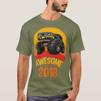 T-shirt Magnifique Depuis 2018 Anniversaire Garçon 2 Ans
