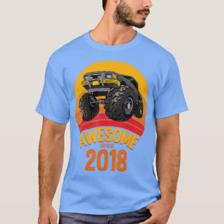 T-shirt Magnifique Depuis 2018 Anniversaire Garçon 2 Ans
