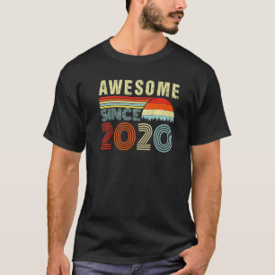 T-shirt Magnifique depuis 2020 Retro 2 ans Vintage 2ème B
