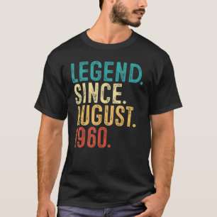 T-shirt Magnifique depuis août 1960 62ème Anniversaire 62
