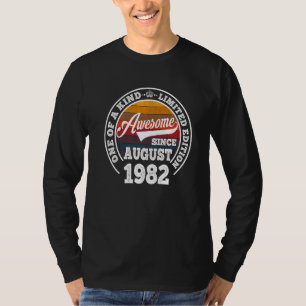 T-shirt Magnifique depuis août 1982 40e anniversaire 40 an