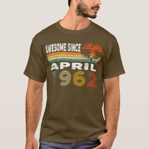 T-shirt Magnifique Depuis Avril 1962
