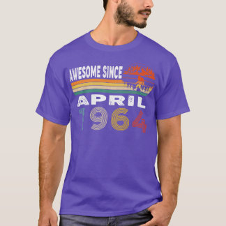 T-shirt Magnifique Depuis Avril 1964
