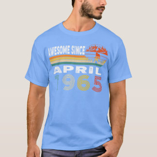 T-shirt Magnifique Depuis Avril 1965
