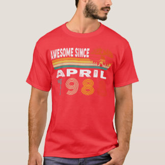 T-shirt Magnifique Depuis Avril 1988