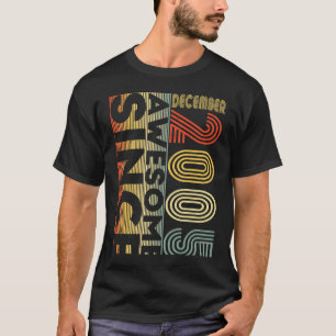 T-shirt Magnifique depuis décembre 2005 18e anniversaire d