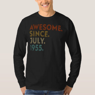 T-shirt Magnifique depuis juillet 1955 Vintage 67ème anniv