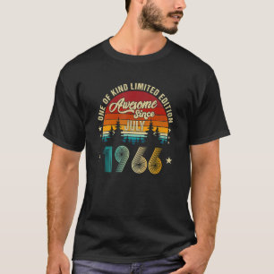 T-shirt Magnifique depuis juillet 1966 56e anniversaire 56