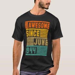 T-shirt Magnifique Depuis Juin 1944 Vintage 78ème Hommes E