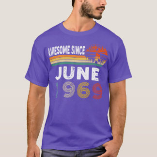 T-shirt Magnifique Depuis Juin 1969