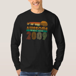 T-shirt Magnifique depuis juin 2009 Ado 13ème anniversaire