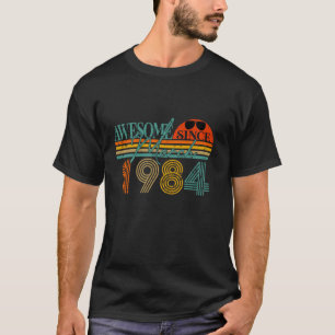T-shirt Magnifique Depuis Mars 1984 40 Ans 40e Anniversair