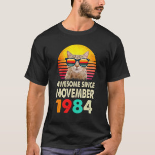 T-shirt Magnifique depuis novembre 1984 38e anniversaire C