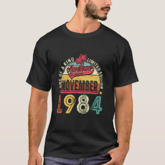 T-shirt Magnifique depuis novembre 1984 40e anniversaire R