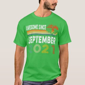 T-shirt Magnifique Depuis Septembre 2021