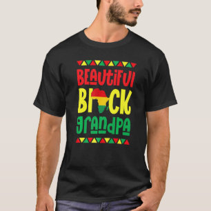 T-shirt Magnifique Grand-Père Noir Mois de l'Histoire Noir