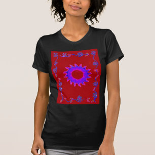 T-shirt Magnifique Inde extraordinaire Motif Mendi Art Des