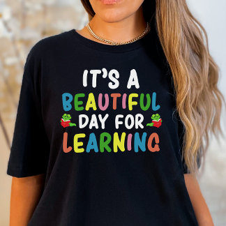 T-shirt Magnifique journée pour l'enseignant