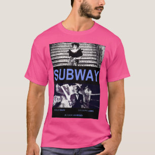 T-shirt Magnifique Model Subway 1985 Poster Music Vintage