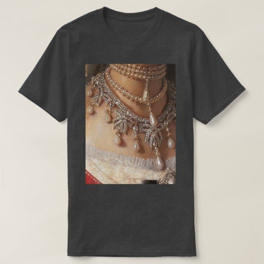 T-shirt Magnifique peinture Renaissance d'une perle bejewe (Design devant)