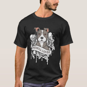 T-shirt Magnifique Pitbull Gif Pit Bull