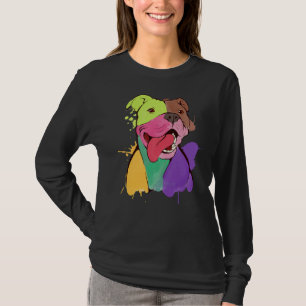 T-shirt Magnifique Pitbull Pit Bull Terrier Print