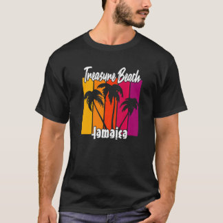 T-shirt Magnifique plage de Treasure Beach en Jamaïque