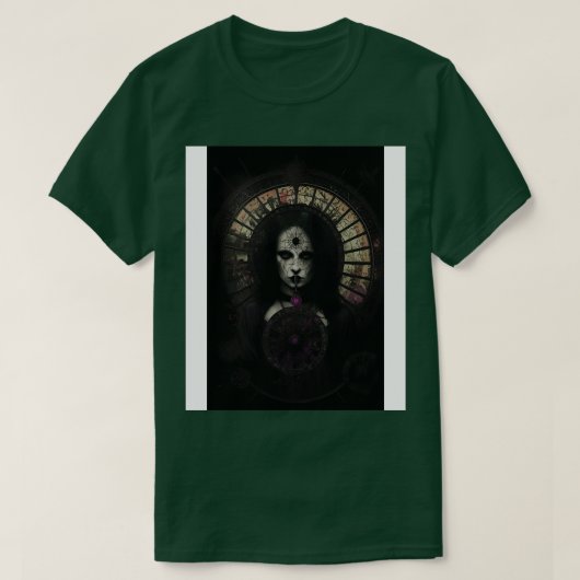 T-shirt Magnifique roulette de tarot sinistre de Fortune 2 (Design devant)