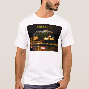 T-shirt Magnifique ! Salzbourg Autriche avec drapeau