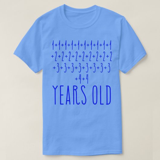 T-shirt Magnifique Simple Math 60e Anniversaire Chemises p (Design devant)