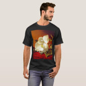 T-shirt Magnolia sur Red Velvet Martin Johnson Heade (Devant entier)