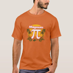 T-shirt Magnum Pi Drôle Vintage Sunset île Hawaïenne Des