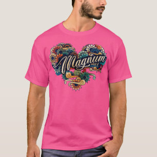 T-shirt Magnum VIGNETTE COULEUR VINTAGE