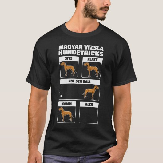 T-shirt Magyar Vizsla (Devant)