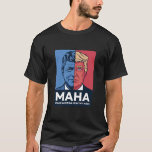 T-shirt MAHA Rendre l'Amérique saine à nouveau Trump 2024