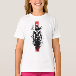 T-shirt Mahadev né du vide L'axe cramoisi Quand le silence