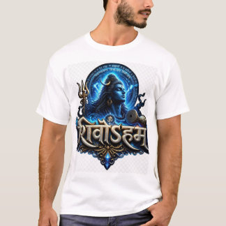 T-Shirt Mahakal Shiva – Seigneur Shiva Spi bleu co