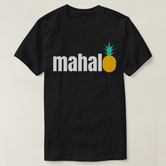 T-SHIRT MAHALO (Design devant)