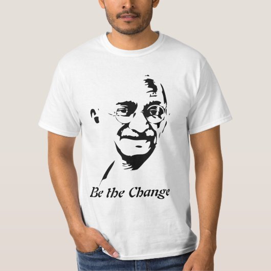 T-shirt Mahatma Gandhi (Devant)