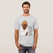 T-shirt Mahatma Gandhi Them (Devant entier)