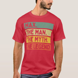 T-shirt Mahe Manhe Mythhe Légende Citation Personnalisée D